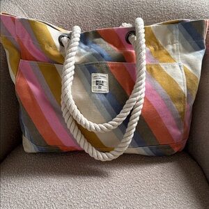 Billabong beach tote bag